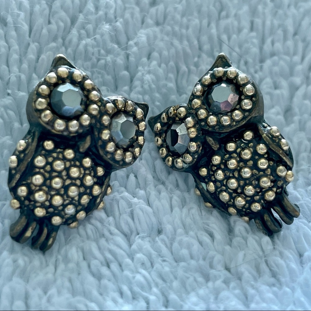 ModCloth Owl Stud Earrings